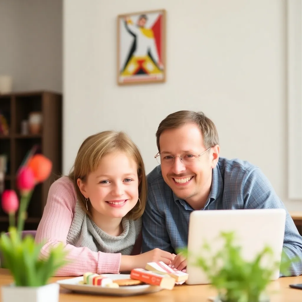 Een tevreden Belgisch gezin dat €4200 per jaar heeft bespaard met onze tips